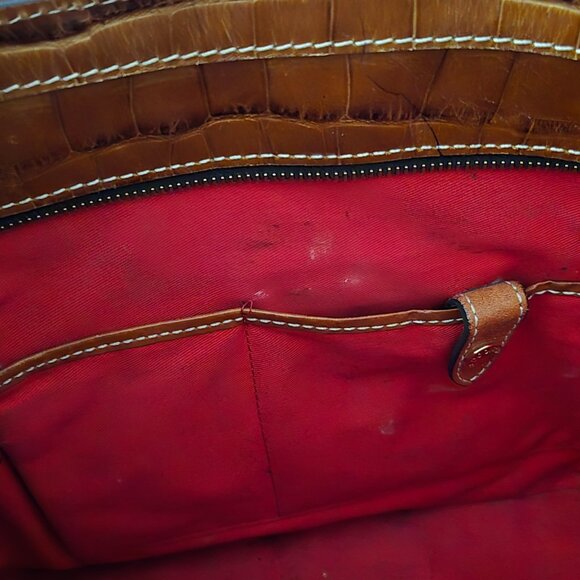 Dooney Bourke Brown Autumn  Pocketbook Very Good Condition - Picture 7 of 9